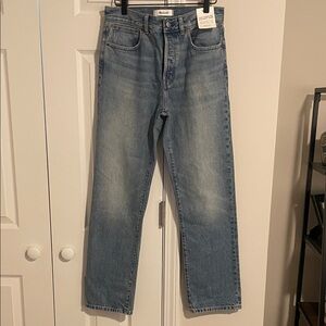 Madewell Light Blue Straight Leg Jeans